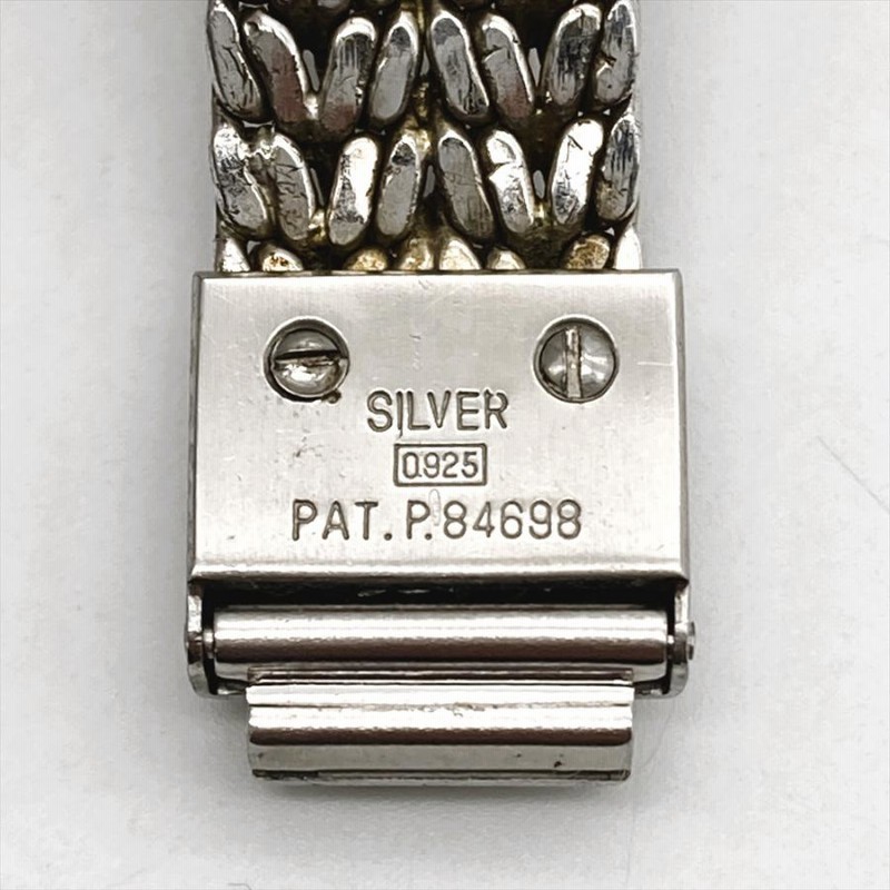 ウォルサム WALTHAM 2708011 SILVER925 ブラック文字盤 ウォルサム WALTHAM 2708011 SILVER925 ブラック文字盤