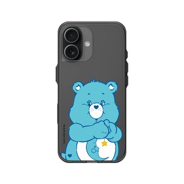 iPhone 17 Clear (相機按鈕) 酷墨灰 - Care Bears - Bedtime Bear