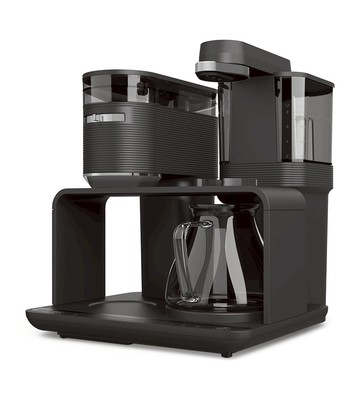 Melitta Epos Chrome Coffee Machine with Grinder
