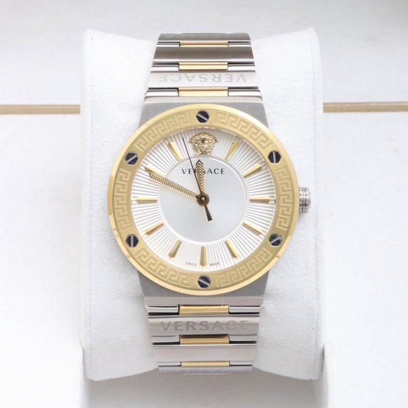 VERSACE Versace Greca Logo Watch シルバー ゴールド VEVH00620