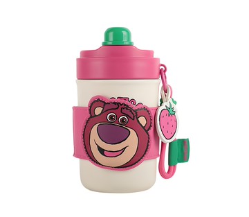 BEDDYBEAR 杯具熊 扭扭咖啡保溫杯(扭扭草莓熊)  430ml  1入