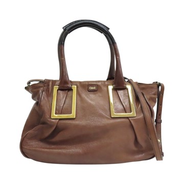 Chloe 克羅伊 棕色羊皮 Ethel 兩用包 【二手名牌BRAND OFF】