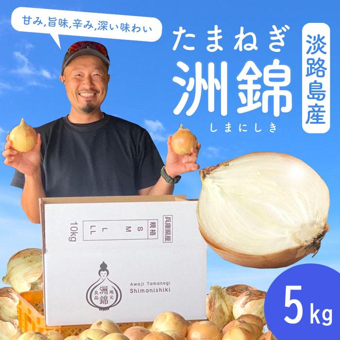 玉ねぎ 淡路島 ５ｋｇ 洲錦 （しまにしき） たまねぎ タマネギ オニオン onion 淡路島産 