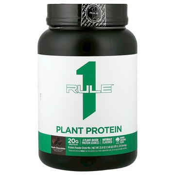 Rule One Proteins, 植物蛋白質粉混合飲品，巧克力味，1.48 磅（670 克）
