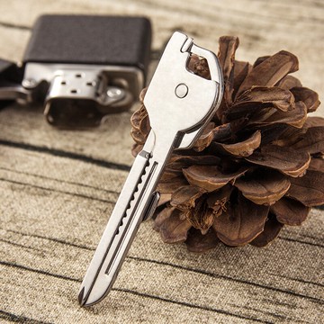 拆快遞小刀開瓶器多功能鑰匙掛件鑰匙扣創意汽車鑰匙鏈鑰匙圈環