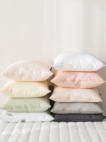 Snow Seersucker Ade Summer Pillowcase