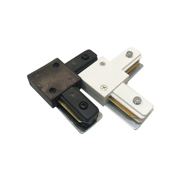 2入 軌道接頭 90度 L型 黑色