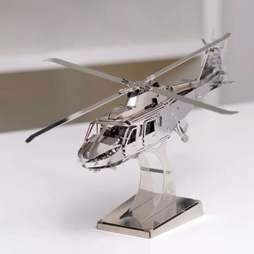 Metal Time Workshop｜304不鏽鋼精品動力模型2.0版 - 奮起直升機 Lifting Spirit Helicopter