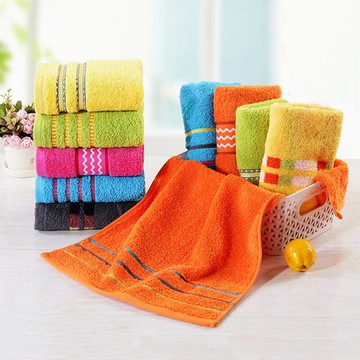 金號毛巾純棉成人情侶柔軟吸水彩色洗臉巾家用全棉面巾滿3條