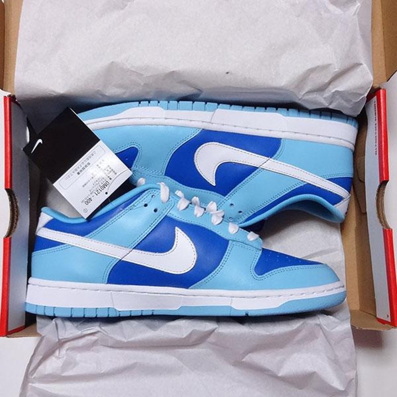 新品 NIKE DUNK LOW RETRO QS ナイキ ダンク ロー レトロ ブルー 