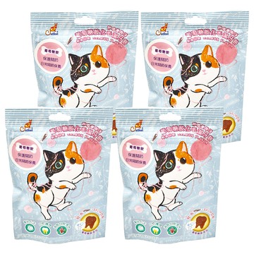 Catfeet 葡萄糖胺化毛潔牙餅 60g 化毛 潔牙 保護關節  鮭魚  4包