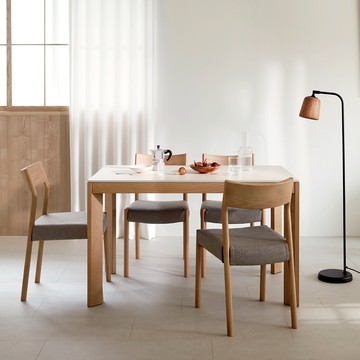 【iloom怡倫家居】Finn 原木餐椅兩入組 椅子 餐桌椅 座椅 木椅 餐椅