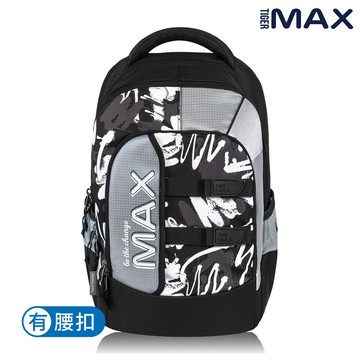 MAX系列超輕量護脊書包(可摺疊版)Pro 2S-黑白塗鴉 28L | Tiger Max