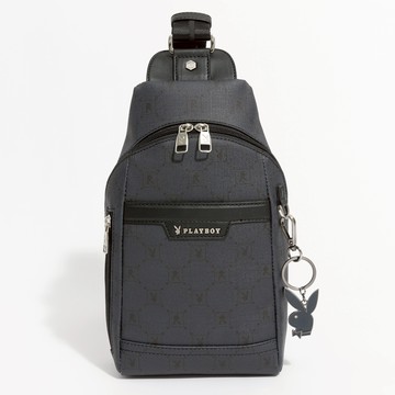 PLAYBOY - 單肩背包  Mbition系列 - 深藍色