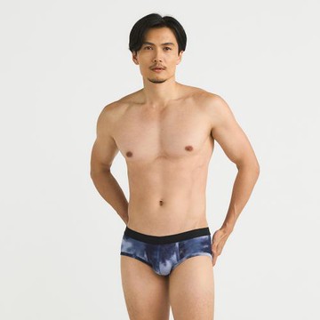 【Tani】男天絲織帶印花三角內褲19201