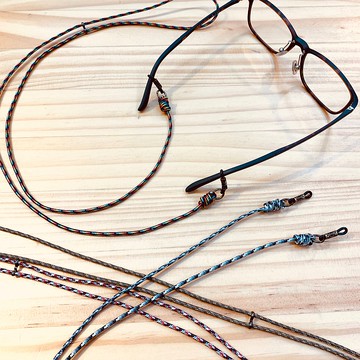 美國傘繩眼鏡專用可調節掛繩/細框或粗框