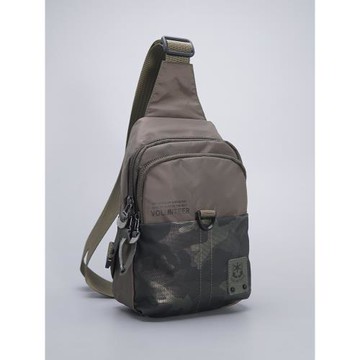 潮流新款男士胸包斜挎包小包休閑軍風時尚迷彩潮酷尼龍牛津布防水