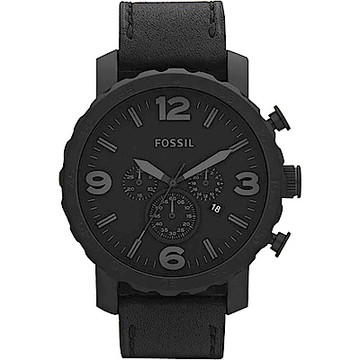 FOSSIL 大世紀戰神三眼計時腕錶 雙12購物節 送禮首選-IP黑/50mm JR1354