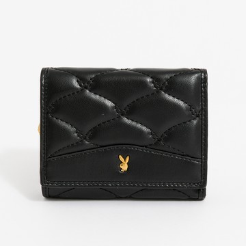 PLAYBOY - 短夾  Top-Notch系列 - 黑色/552-5713-09-2