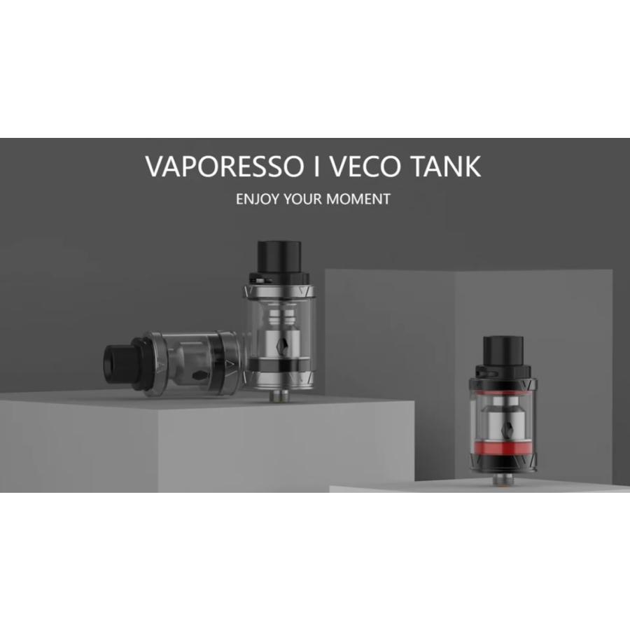 Vaporesso VECO TANK 2mL 22mm ベイパレッソ ベパレッソ ベコタンク クリアロ クリアマイザー タンク 電子タバコ ベイプ vape [X-75]