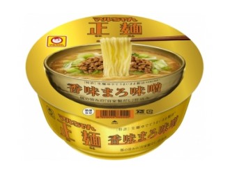Maru-chan Maru-chan positive noodles miso cup 123g