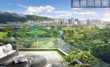 中都濕地萬坪公園首排~森美樹三房平車｜高雄市三民區熱河三街