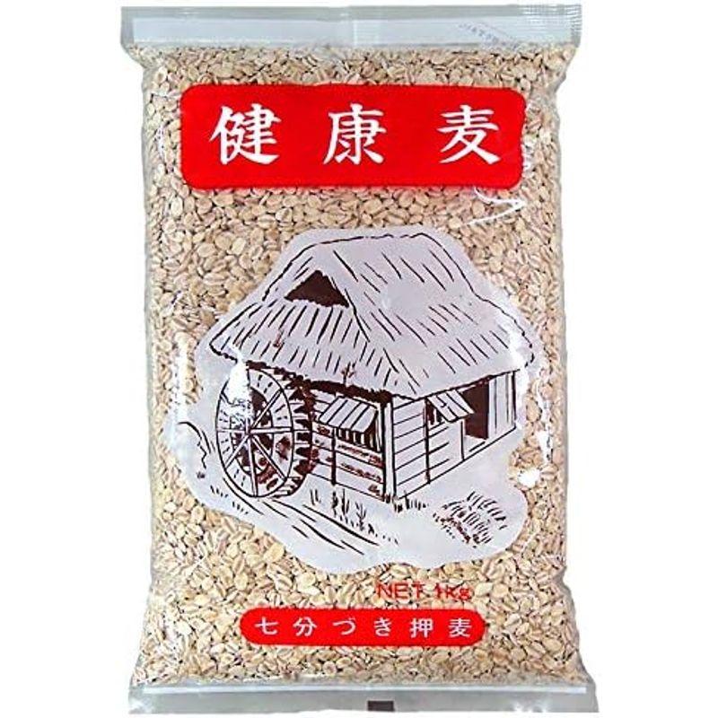 日本精麦 健康麦（七分づき）1kg ×10袋10kg