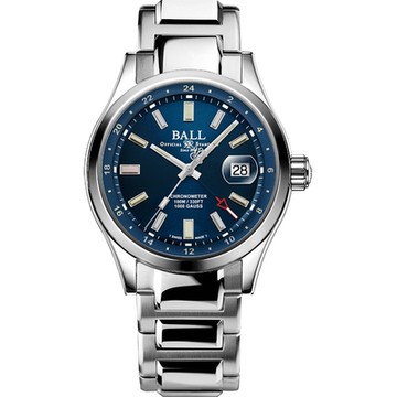 BALL波爾錶 Engineer III 1917 GMT 天文台認證 彩虹氚氣燈管 限量機械錶 GM9100C-S2C-BER