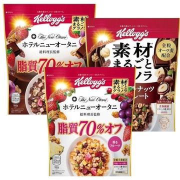 *貪吃熊* 日本 加樂氏 Kellogg's 早餐麥片綜合早餐麥片 水果可可風味 水果風味 榛果可可風味 加樂氏麥片