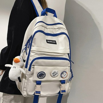 台灣公司 免運 開立發票 後背包 帆布包 後背包 電腦後背包 學生書包 旅行包 書包初中生高顏值簡約背包男高中大學輕便電腦包大容量減負後背包