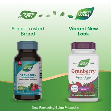 Nature's Way Cranberry 400 mg - 60 Vegan Capsules