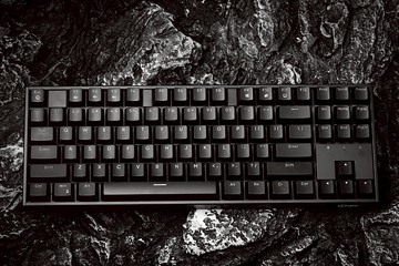 【免運特惠】電競專用游戲機械鍵盤鋁合金外殼/艾石頭AL87