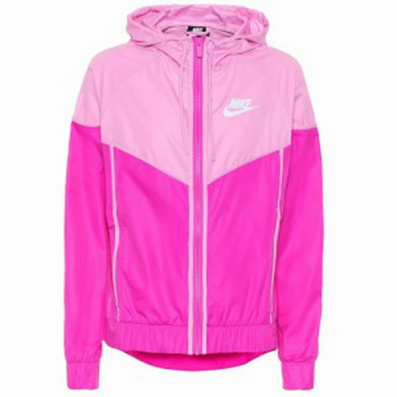 ナイキ Nike レディース ジャージ アウター Windrunner Track Jacket Pink 通販 Lineポイント最大1 0 Get Lineショッピング