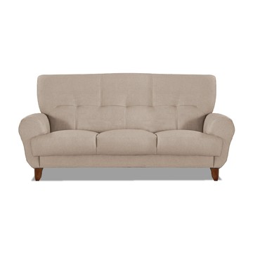 ASSARI-日比野三人座貓抓皮獨立筒沙發深灰