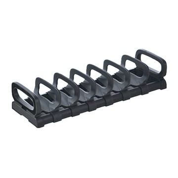 伸縮碗盤架 PP材質  黑色  1個