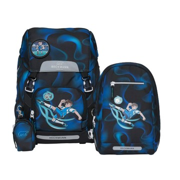 【毒】Beckmann Classic 22L 兒童護脊書包+Gym 12L輕便後背包 - 魔力足球