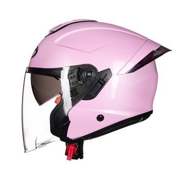 【全新型號】KYT TR-A 素色 RA-05 粉 3/4罩安全帽