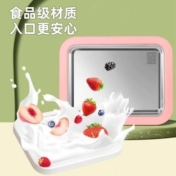 新款炒冰機家用炒酸奶機304不銹鋼炒冰盤兒童DIY自制新款炒冰淇淋