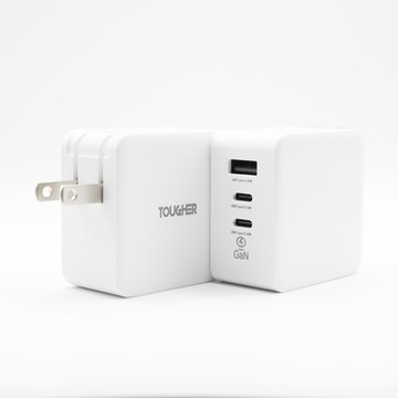【蝦皮直營】TOUGHER 65W PD+QC 三孔快速充電頭 現貨 廠商直送