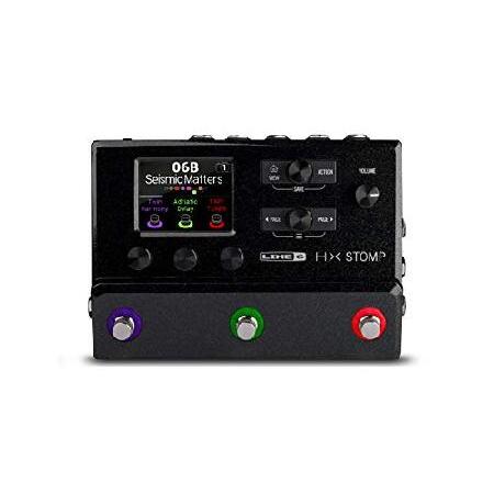 LINE HX STOMP 990602405 Compact Professional Guitar Processor Pedal(Black)