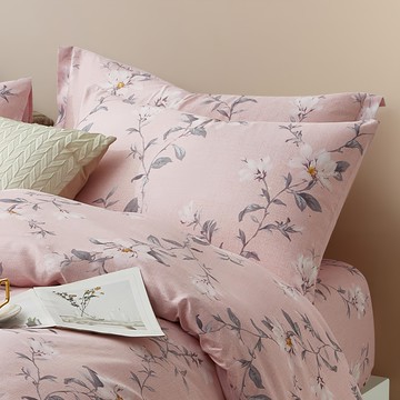 J-bedtime 床寢時光 絲絨棉美式信封枕套 台灣製 G6918-1  1件