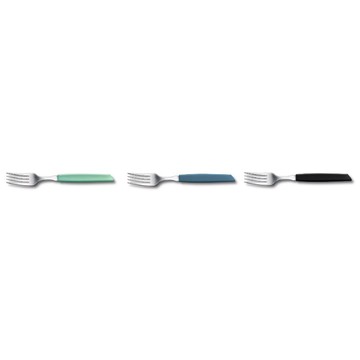 【Victorinox 瑞士維氏】SWISS MODERN 餐叉 20.5cm-黑(6.9033.09)/藍(6.9036.092)/綠(6.9036.0941)【墊腳石】