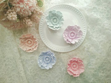 馬卡色系虞美人擴香石