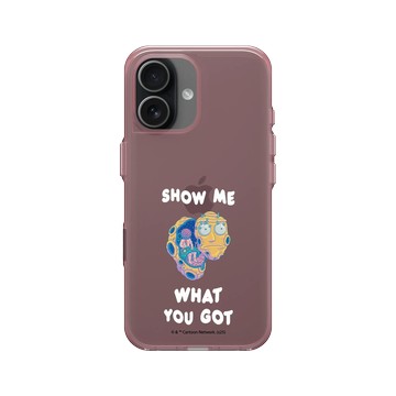 iPhone 17 Clear (相機按鈕) 晶醺玫 - 瑞克和莫蒂 Rick and Morty - Show Me What You Got