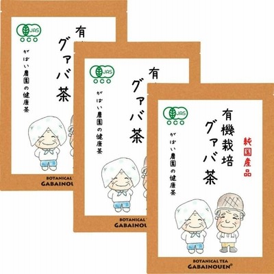 有機栽培 グァバ茶 2g×40包 お得な3個セット  国産（鹿児島産） 残留農薬・放射能検査済