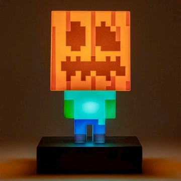 【Minecraft麥塊】 Minecraft 麥塊 南瓜燈殭屍造型 ICON小夜燈