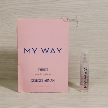 Giorgio Armani 亞曼尼 我的方式 晨露清新版 My Way Floral 女性淡香精 1.2ml 全新