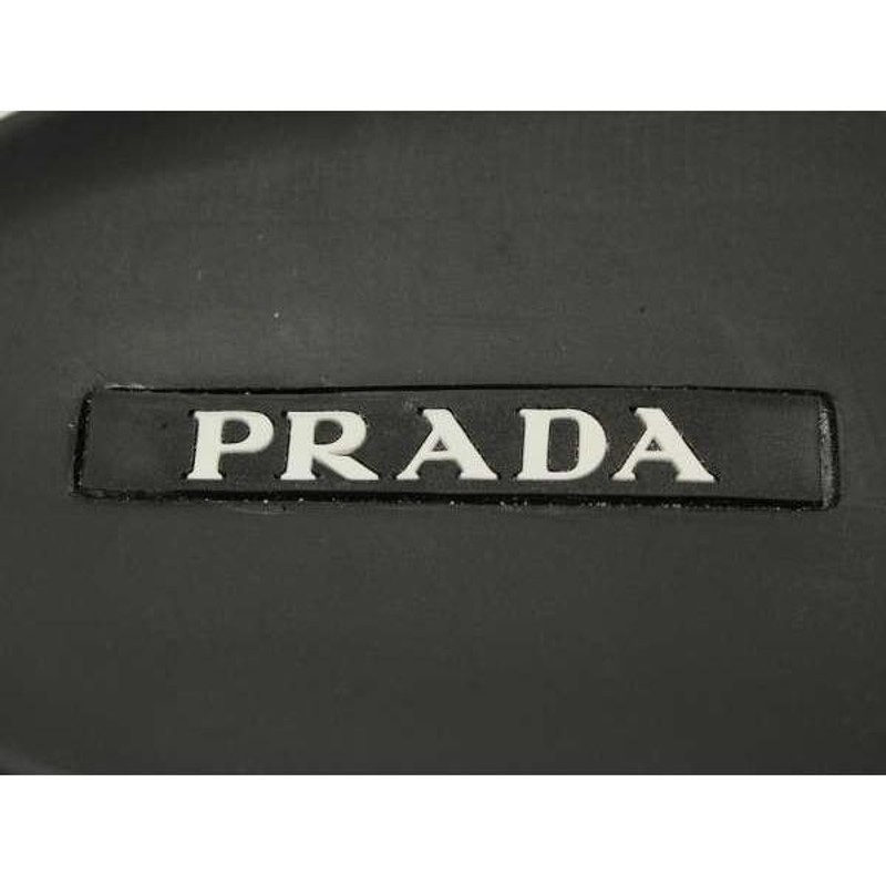 プラダ サンダル フラワー ラバー レディースサイズ35 PRADA 靴 花柄 | LINEショッピング