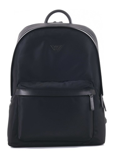 Emporio Armani Round Shape Nylon Backpack