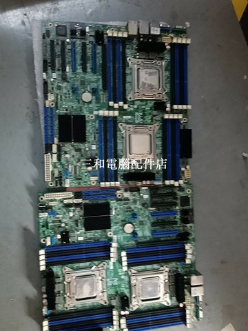 Intel英特爾S2600CP雙路伺服器主板DDR3 2011 換載雙CPU【三和電腦配件店】